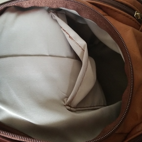 Mini Leather Backpack from Italy. Super Cute. Never Used. - Picture 4 of 8